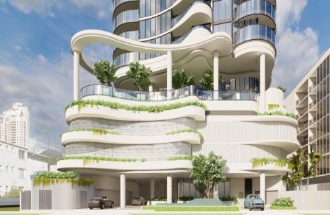 Plans for Elevated Tower in Gold Coast by Raptis